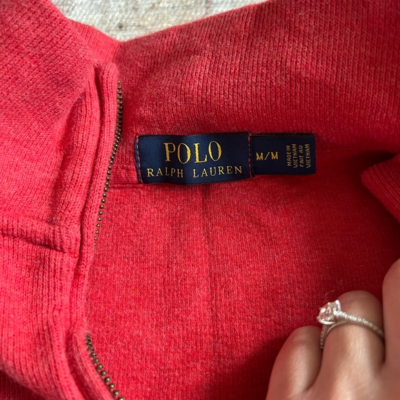 SOLD Men’s Polo Ralph Lauren Quarter Zip - Picture 4 of 6